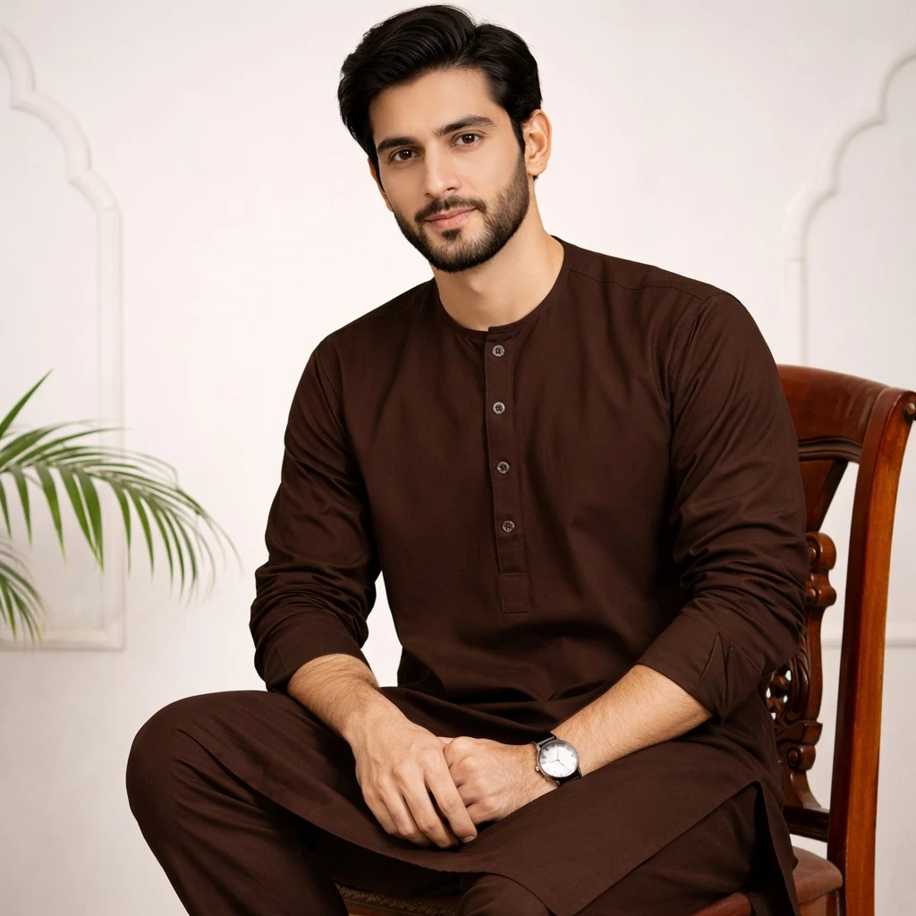 Premium Signature White Panjabi - Eid Edition